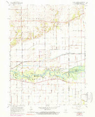 Illiana Heights Illinois Historical topographic map, 1:24000 scale, 7.5 X 7.5 Minute, Year 1963