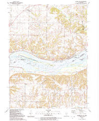 Illinois City Illinois Historical topographic map, 1:24000 scale, 7.5 X 7.5 Minute, Year 1991