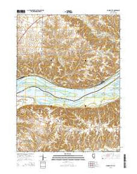 Illinois City Illinois Current topographic map, 1:24000 scale, 7.5 X 7.5 Minute, Year 2015