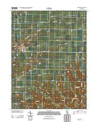 Industry Illinois Historical topographic map, 1:24000 scale, 7.5 X 7.5 Minute, Year 2012