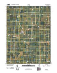 Ivesdale Illinois Historical topographic map, 1:24000 scale, 7.5 X 7.5 Minute, Year 2012