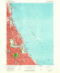 Jackson Park Illinois Historical topographic map, 1:24000 scale, 7.5 X 7.5 Minute, Year 1963