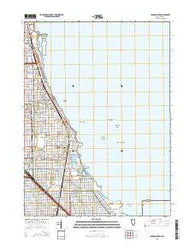 Jackson Park Illinois Current topographic map, 1:24000 scale, 7.5 X 7.5 Minute, Year 2015