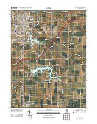 Jacksonville Illinois Historical topographic map, 1:24000 scale, 7.5 X 7.5 Minute, Year 2012