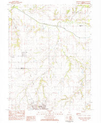 Jerseyville North Illinois Historical topographic map, 1:24000 scale, 7.5 X 7.5 Minute, Year 1983