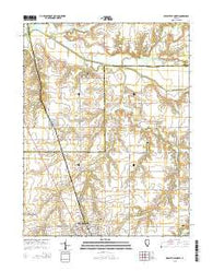 Jerseyville North Illinois Current topographic map, 1:24000 scale, 7.5 X 7.5 Minute, Year 2015
