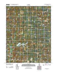 Johnsonville Illinois Historical topographic map, 1:24000 scale, 7.5 X 7.5 Minute, Year 2012