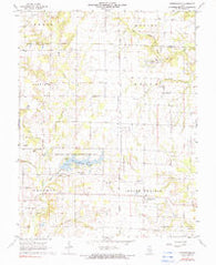 Johnsonville Illinois Historical topographic map, 1:24000 scale, 7.5 X 7.5 Minute, Year 1968