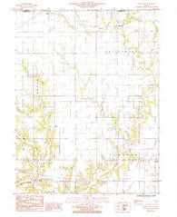 Johnstown Illinois Historical topographic map, 1:24000 scale, 7.5 X 7.5 Minute, Year 1984