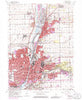 Joliet Illinois Historical topographic map, 1:24000 scale, 7.5 X 7.5 Minute, Year 1962