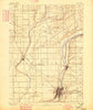 Joliet Illinois Historical topographic map, 1:62500 scale, 15 X 15 Minute, Year 1892