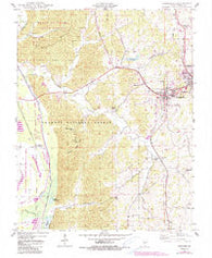 Jonesboro Illinois Historical topographic map, 1:24000 scale, 7.5 X 7.5 Minute, Year 1948