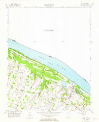 Joppa Illinois Historical topographic map, 1:24000 scale, 7.5 X 7.5 Minute, Year 1954