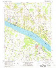Joppa Illinois Historical topographic map, 1:24000 scale, 7.5 X 7.5 Minute, Year 1967