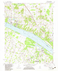 Joppa Illinois Historical topographic map, 1:24000 scale, 7.5 X 7.5 Minute, Year 1982