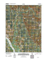 Joy Illinois Historical topographic map, 1:24000 scale, 7.5 X 7.5 Minute, Year 2012