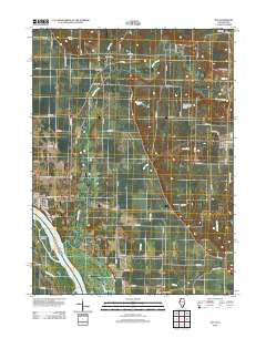 Joy Illinois Historical topographic map, 1:24000 scale, 7.5 X 7.5 Minute, Year 2012