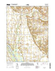 Joy Illinois Current topographic map, 1:24000 scale, 7.5 X 7.5 Minute, Year 2015