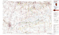 Kankakee Illinois Historical topographic map, 1:100000 scale, 30 X 60 Minute, Year 1991