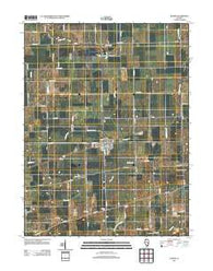 Kansas Illinois Historical topographic map, 1:24000 scale, 7.5 X 7.5 Minute, Year 2012