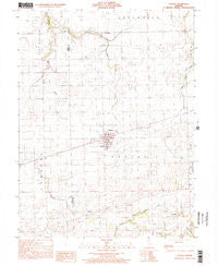 Kansas Illinois Historical topographic map, 1:24000 scale, 7.5 X 7.5 Minute, Year 1998