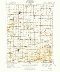 Kansas Illinois Historical topographic map, 1:62500 scale, 15 X 15 Minute, Year 1946