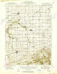 Kansas Illinois Historical topographic map, 1:62500 scale, 15 X 15 Minute, Year 1949