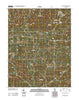 Karbers Ridge Illinois Historical topographic map, 1:24000 scale, 7.5 X 7.5 Minute, Year 2012