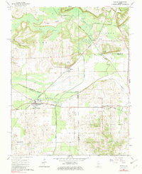 Karnak Illinois Historical topographic map, 1:24000 scale, 7.5 X 7.5 Minute, Year 1966