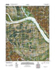 Kaskaskia Illinois Historical topographic map, 1:24000 scale, 7.5 X 7.5 Minute, Year 2012