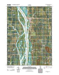 Keithsburg Illinois Historical topographic map, 1:24000 scale, 7.5 X 7.5 Minute, Year 2012