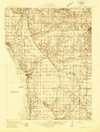 Keithsburg Illinois Historical topographic map, 1:48000 scale, 15 X 15 Minute, Year 1935