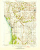 Keithsburg Illinois Historical topographic map, 1:62500 scale, 15 X 15 Minute, Year 1935