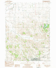 Kewanee North Illinois Historical topographic map, 1:24000 scale, 7.5 X 7.5 Minute, Year 1983