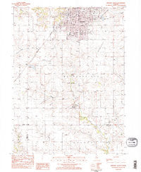 Kewanee South Illinois Historical topographic map, 1:24000 scale, 7.5 X 7.5 Minute, Year 1983