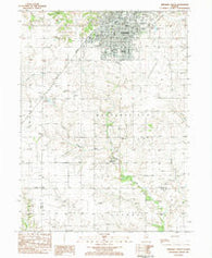 Kewanee South Illinois Historical topographic map, 1:24000 scale, 7.5 X 7.5 Minute, Year 1983