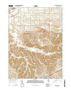 Kewanee North Illinois Current topographic map, 1:24000 scale, 7.5 X 7.5 Minute, Year 2015