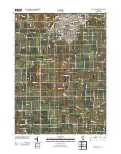 Kewanee South Illinois Historical topographic map, 1:24000 scale, 7.5 X 7.5 Minute, Year 2012
