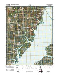 Keyesport Illinois Historical topographic map, 1:24000 scale, 7.5 X 7.5 Minute, Year 2012