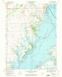 Keyesport Illinois Historical topographic map, 1:24000 scale, 7.5 X 7.5 Minute, Year 1969