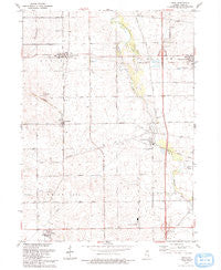 Kings Illinois Historical topographic map, 1:24000 scale, 7.5 X 7.5 Minute, Year 1993