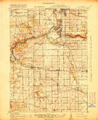 Kings Illinois Historical topographic map, 1:62500 scale, 15 X 15 Minute, Year 1918