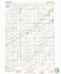 Kinsman Illinois Historical topographic map, 1:24000 scale, 7.5 X 7.5 Minute, Year 1983
