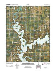 Kirksville Illinois Historical topographic map, 1:24000 scale, 7.5 X 7.5 Minute, Year 2012
