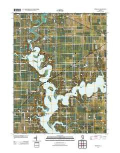 Kirksville Illinois Historical topographic map, 1:24000 scale, 7.5 X 7.5 Minute, Year 2012