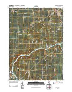 Kishwaukee Illinois Historical topographic map, 1:24000 scale, 7.5 X 7.5 Minute, Year 2012