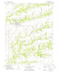 La Harpe Illinois Historical topographic map, 1:24000 scale, 7.5 X 7.5 Minute, Year 1974
