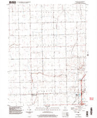 La Hogue Illinois Historical topographic map, 1:24000 scale, 7.5 X 7.5 Minute, Year 1998