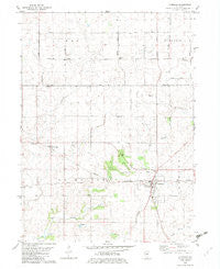 La Moille Illinois Historical topographic map, 1:24000 scale, 7.5 X 7.5 Minute, Year 1982