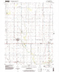 La Place Illinois Historical topographic map, 1:24000 scale, 7.5 X 7.5 Minute, Year 1999